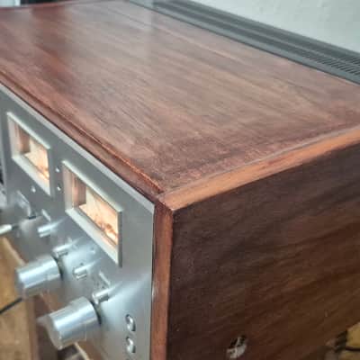 Pioneer CT-F8282 vintage cassette deck recorder RESTORED WALNUT VENEER 1974 image 5