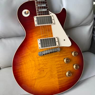 Gibson Custom Shop '55 **HOT MOD** Les Paul 2010 - Cognac Birst VOS _ 1955 Refin Limited Edition image 2