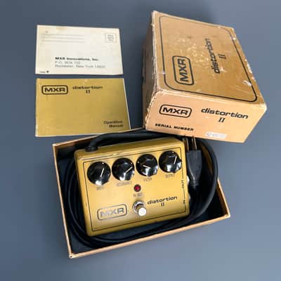 MXR MX-142 Distortion II 1979 - 1984 | Reverb