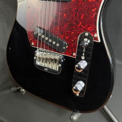G&L Tribute ASAT Special Electric Guitar Gloss Black Finish image 8