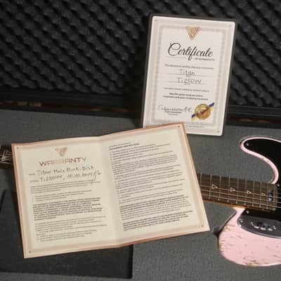 Valiant Titan Telecaster, Made in Ukraine, 2025 - Mola Pink Dist image 11