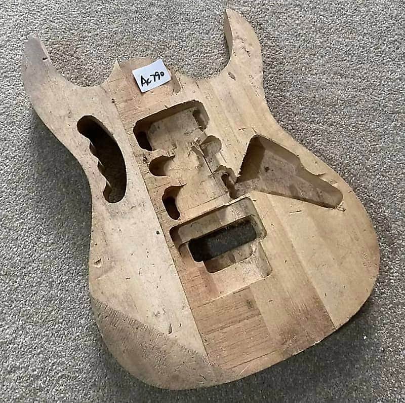 Basswood HSH Guitar Double Cutaway Body DIY Project image 1