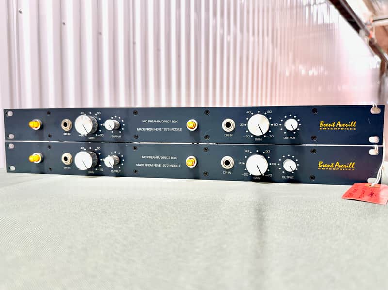 Neve 1272 4 x preamps ORIGINAL and VINTAGE circa 1970 image 1