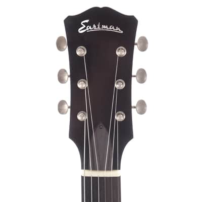 Eastman SB55/v Antique Sunburst w/Nitro Antique Varnish & Lollar '50s Spec Dog Ear P-90 image 6