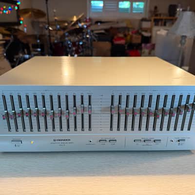 Pioneer SG-9 Graphic Equalizer Fresh Pro Servicing Near Mint Condition Awesome! image 2