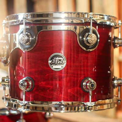 DW Performance Cherry Stain 5pc Drum Set - 18x22, 8x10, 9x12, 12x14,14x16 image 5
