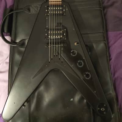 Epiphone Gothic '58 Flying V – UPGRADED - JB/’59 Pickups, Schaller Locking Tuners, Dunlop Straplocks, Excellent Condition image 1