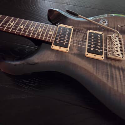 PRS S2 Custom 24 2024 Faded Gray Black Blue Burst 7.5 Pounds image 10