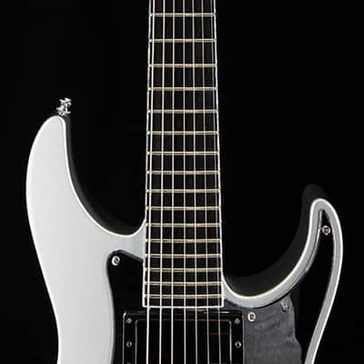 Used ESP Custom Shop Ken Susi M-II 7 String Prototype Silver Metallic image 13