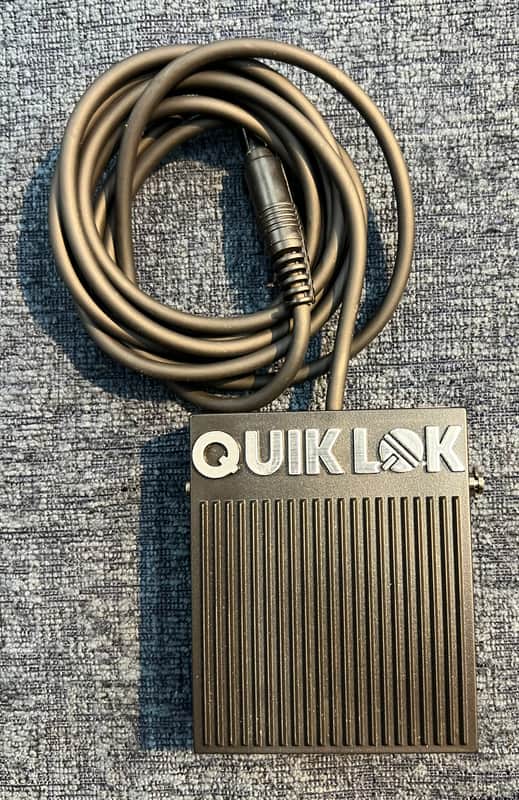 Quik-Lok PSP-25 Sustain Pedal 2010s - Black image 1