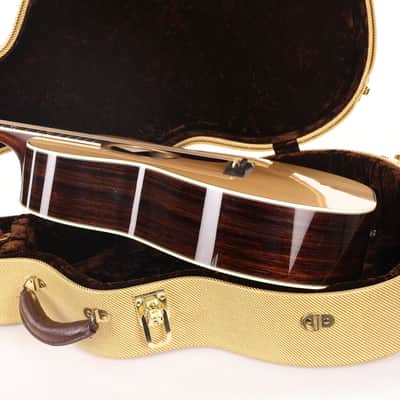 Huss & Dalton OM-C Thermo-Cured Red Spruce and Indian Rosewood Acoustic Used image 5