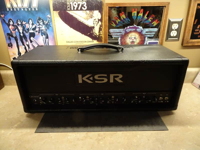 KSR Amplification Orthos Mk2 100w 2023 - Black Snake Skin Finish image 1