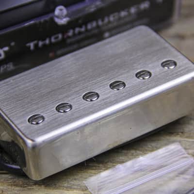 Suhr Thornbucker + (Plus) Bridge 53mm Raw Nickel Pickup image 3