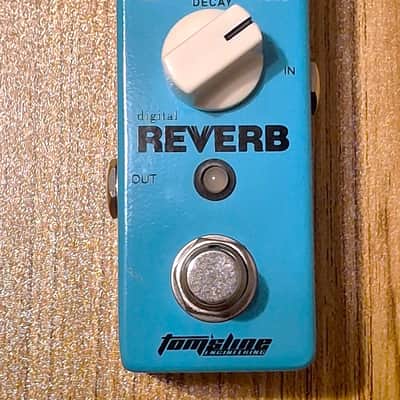 Tom's Line : Digital Reverb mini pedal, with 3 reverb modes (Room, Spring & Shimmer), 2020s image 1