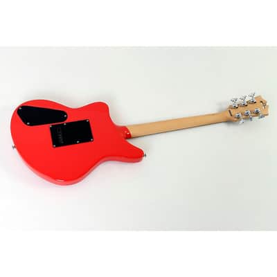 D'Angelico Premier Series Bedford SH Limited-Edition Electric Guitar with Tremolo Regular Fiesta Red image 2