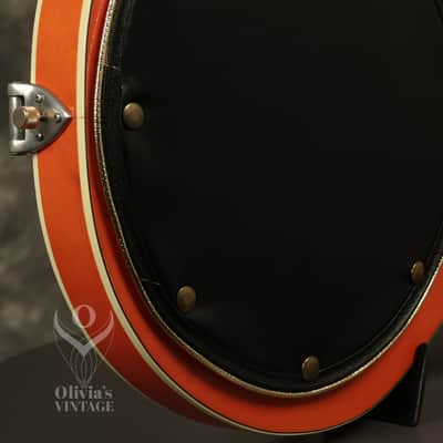 1964 Gretsch Chet Atkins 6120 Nashville Western Orange with HANG TAG image 14