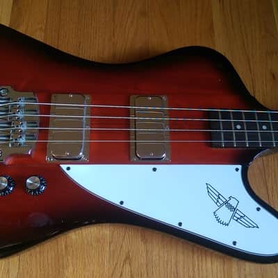 Epiphone Thunderbird Classic IV Pro Tobacco Burst Modified Gibson Pickups Hipshot image 2