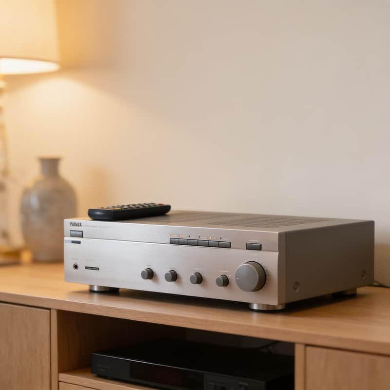 Yamaha AX-380 Rare Vintage Stereo Integrated Amplifier Working Analog Warranty