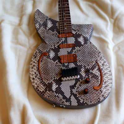 Build to Order GB Liuteria Boutique  Plié 6 string python edition for GIANLUCA GRIGNANI image 18