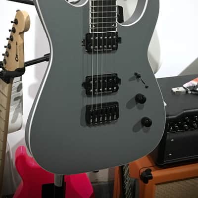Jackson USA Custom Shop DK2H HT Dinky (Battleship Grey, Hipshot Bridge) image 2