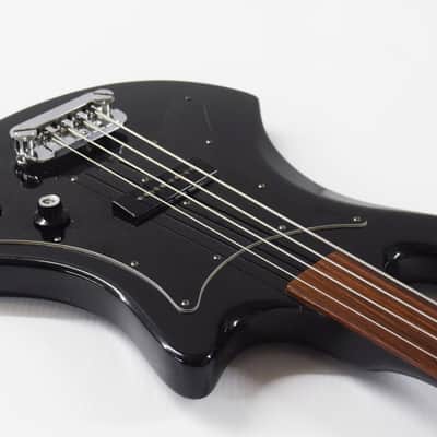 Guild B-301F Fretless Bass 1977 - Black image 4