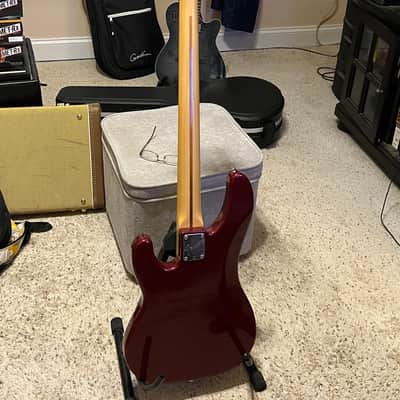 Fender Precision Bass Plus American Fender 1989 - Red image 2