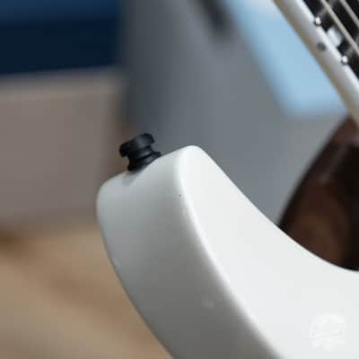 ESP E-II M-II 7B Baritone 7-String Evertune Guitar w/ Case–Pearl White (B-stock) image 4