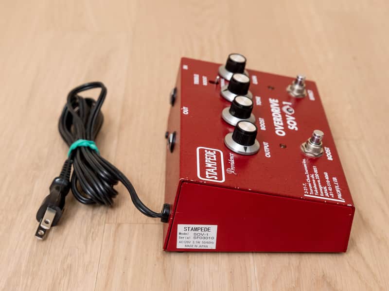 Providence Stampede Overdrive SOV-1 Guitar Effects Pedal, Japan