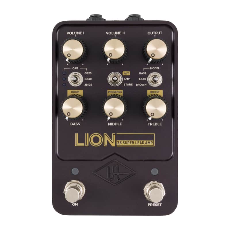 Universal Audio Lion ’68 Marshall Super Lead Amp Pedal Lion