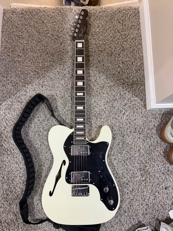 Custom Telecaster Thinline w/ Fender CuNiFe Wide Range Humbuckers image 1