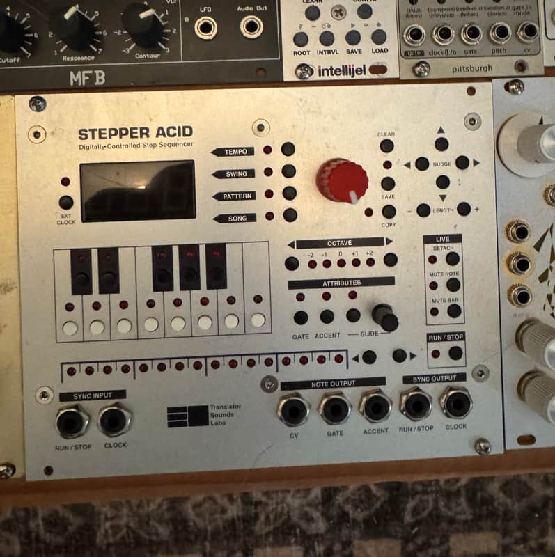 Transistor Sound Labs Stepper Acid 2016 - Silver image 1
