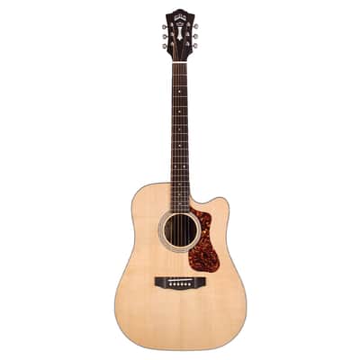 Guild D-150CE Dreadnought Cutaway A/E Guitar - Natural - B-Stock image 2