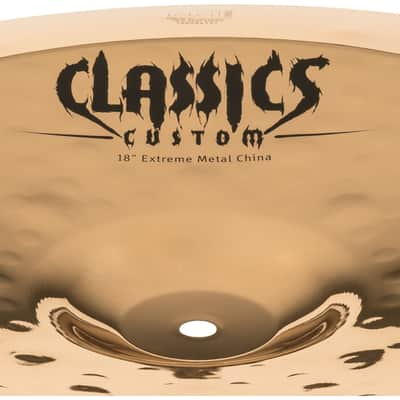 Meinl Classics Custom China 18", CC18EMCH-B, Extreme Metal - China Cymbal image 3