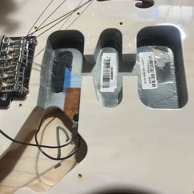 Fender USA Parts Stratocaster Guitar - Deep C shape American Professional II neck on American Professional Thinline Body - White Blonde / Fender neck image 23