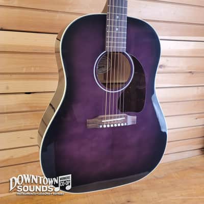 Gibson J-45 Standard with Gibson Hard Case - Purple Burst image 1