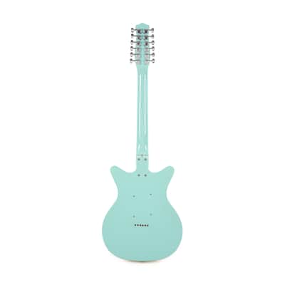 Danelectro 59 12 String Electric Guitar Aqua image 2