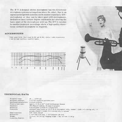 AKG D77A (Philips EV 7020) vintage dynamic stereo microphone image 8