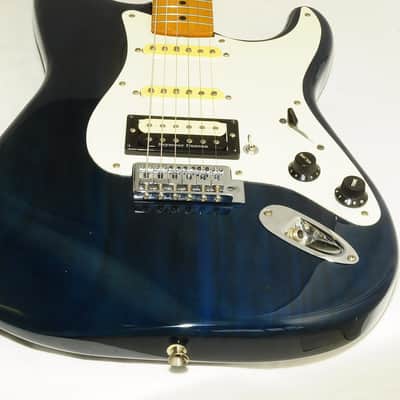 Good Fender Japan Stratocaster N Serial Electric Guitar Dark Blue Ref No.5501 image 7