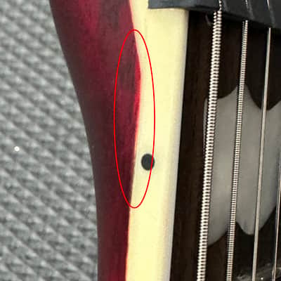 LTD EC-401 - See Thru Black Cherry Sunburst #91297 (Factory Demonstration Model) image 9