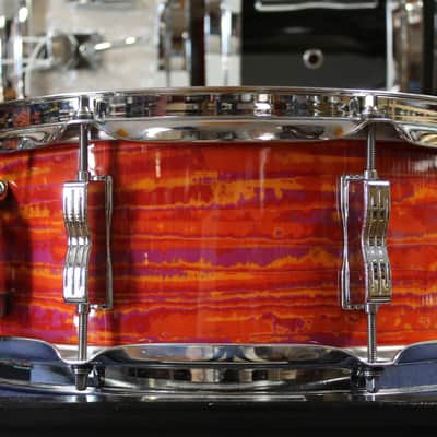 Ludwig 5x14 Legacy Series Jazz Festival Snare Drum in Mod Orange image 4