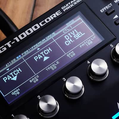 Boss GT-1000CORE Guitar Effects Processor w/ Instrument Cable image 5