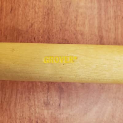 Grover TT-1 Gong/Tam Tam Mallet, Early 2000s Blue yarn w/wood shaft image 2