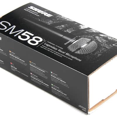 Shure SM58-CN Cardioid Dynamic Vocal Microphone with Cable, Free Priority Shipping image 1