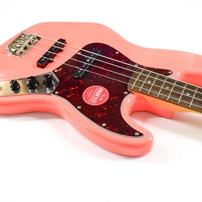 Squier Classic Vibe '60s Jazz Bass - Tahitian Coral image 4