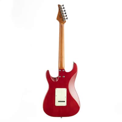 EART YMX-SG3,Roasted Book-match Mahogany Solid Body,22 Stainless Steel Frets,6-Point Synchronized Tremolo image 2