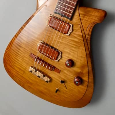 Jesselli Guitars Modernaire Style 2 Hollow 1-Piece Body NEW 2021 (Authorized Dealer) *Video Added* image 8