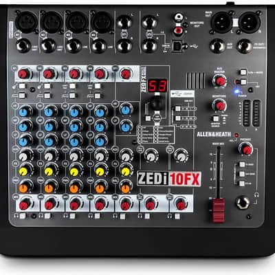 Allen & Heath ZED-10FX 10-Channel Mixer w/ Effects. New with Full Warranty! image 5