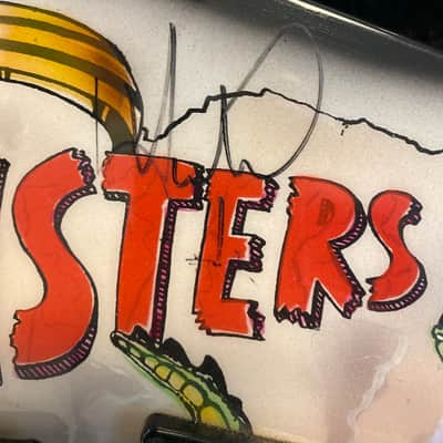 Autographed Van Halen Monsters of Rock Guitar image 3