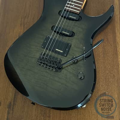 Fernandes HSS Super Strat, Quilted Army Green, MIJ, 1990s image 1