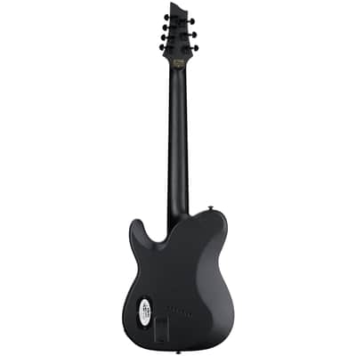 Schecter PT7MS Black Ops Electric Guitar, 7-String, Satin Black Open Pore image 6